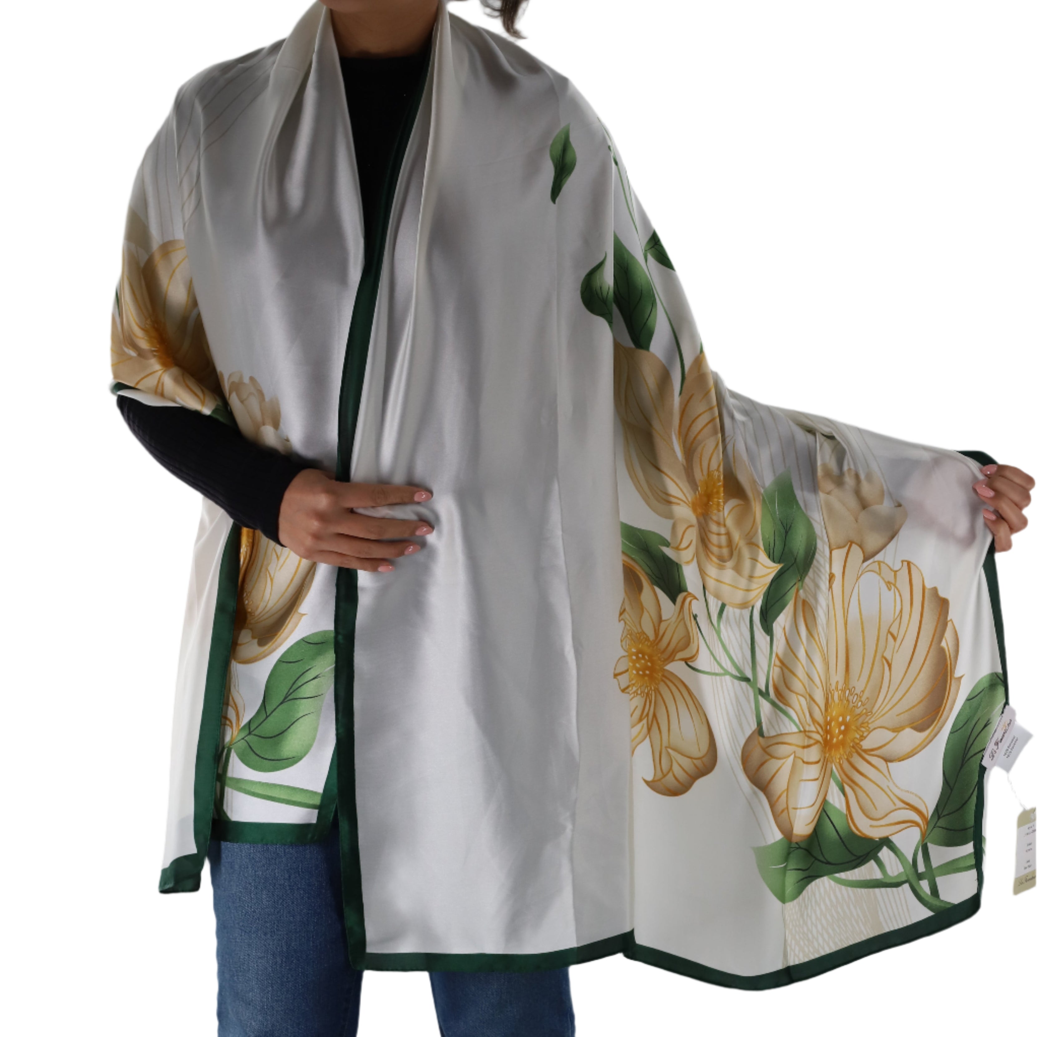 Floral Pattern Scarf