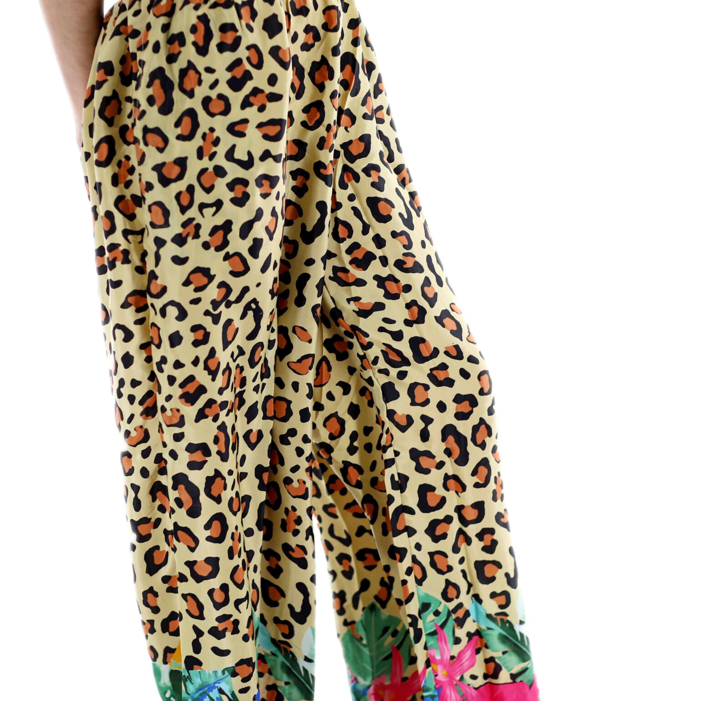 Wide Leg "Lucia" Pants in Leopard
