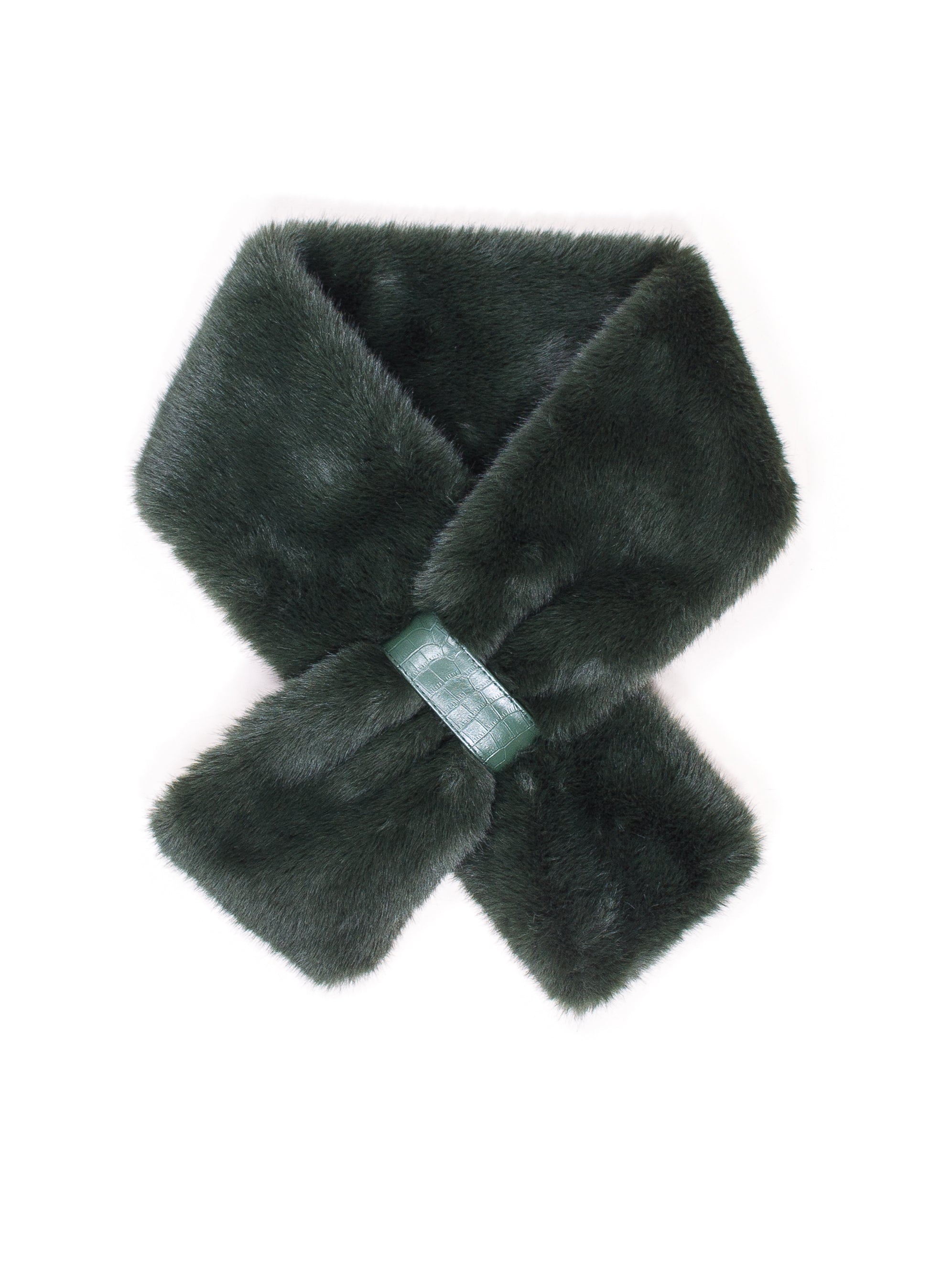 Faux Fur Pull Through