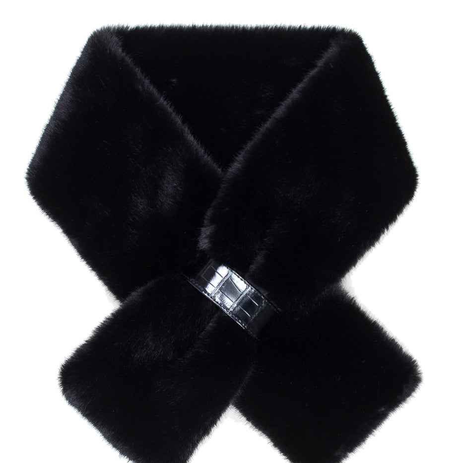 Faux Fur Pull Through