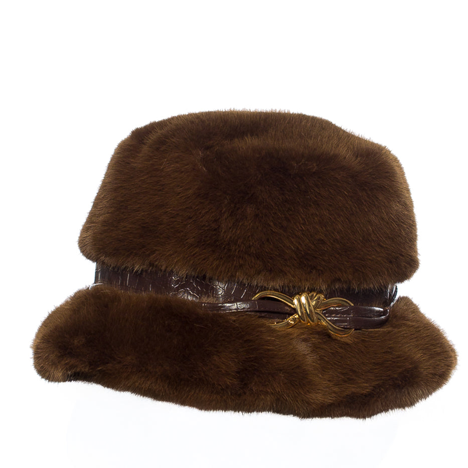 Plush Faux Fur Hat