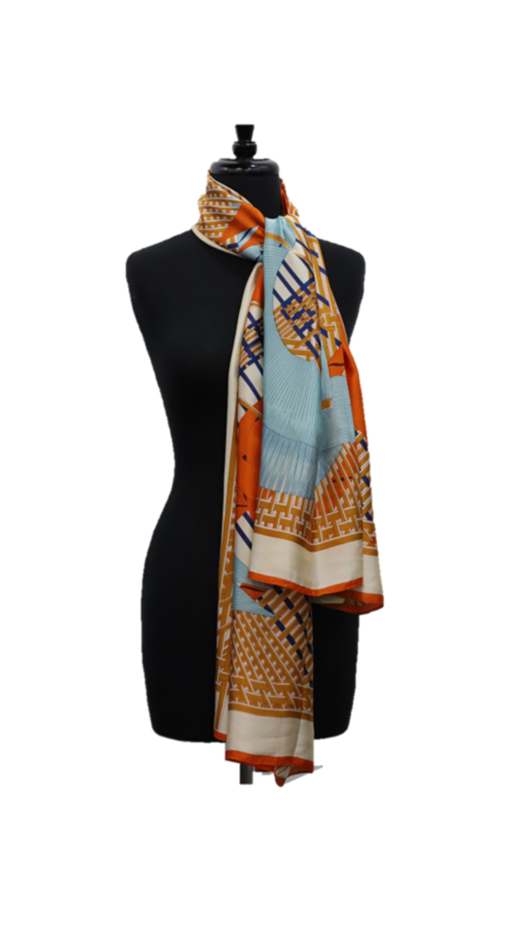 patterned scarf