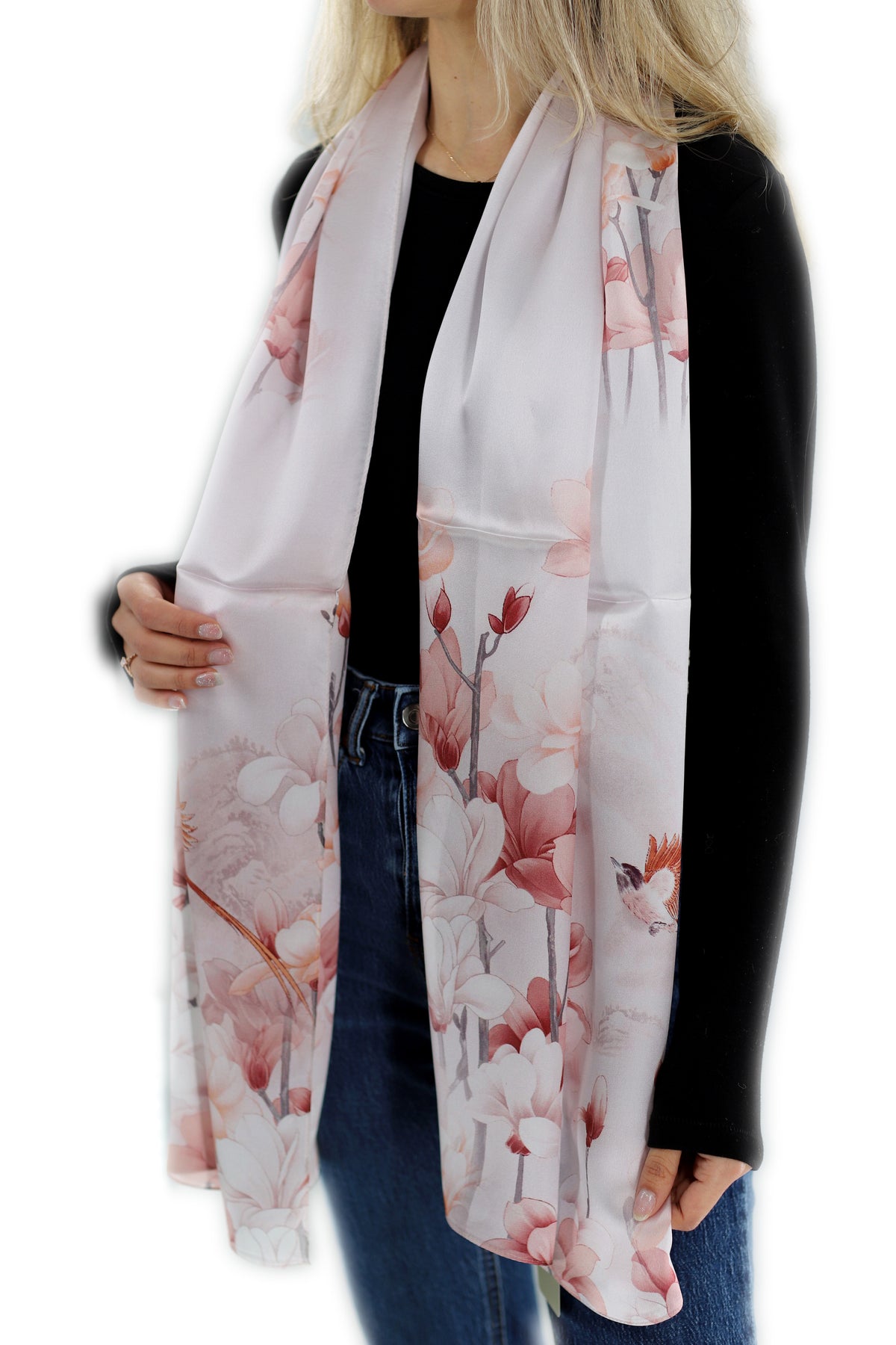 FIORENTINA HALBERD SATIN SCARF