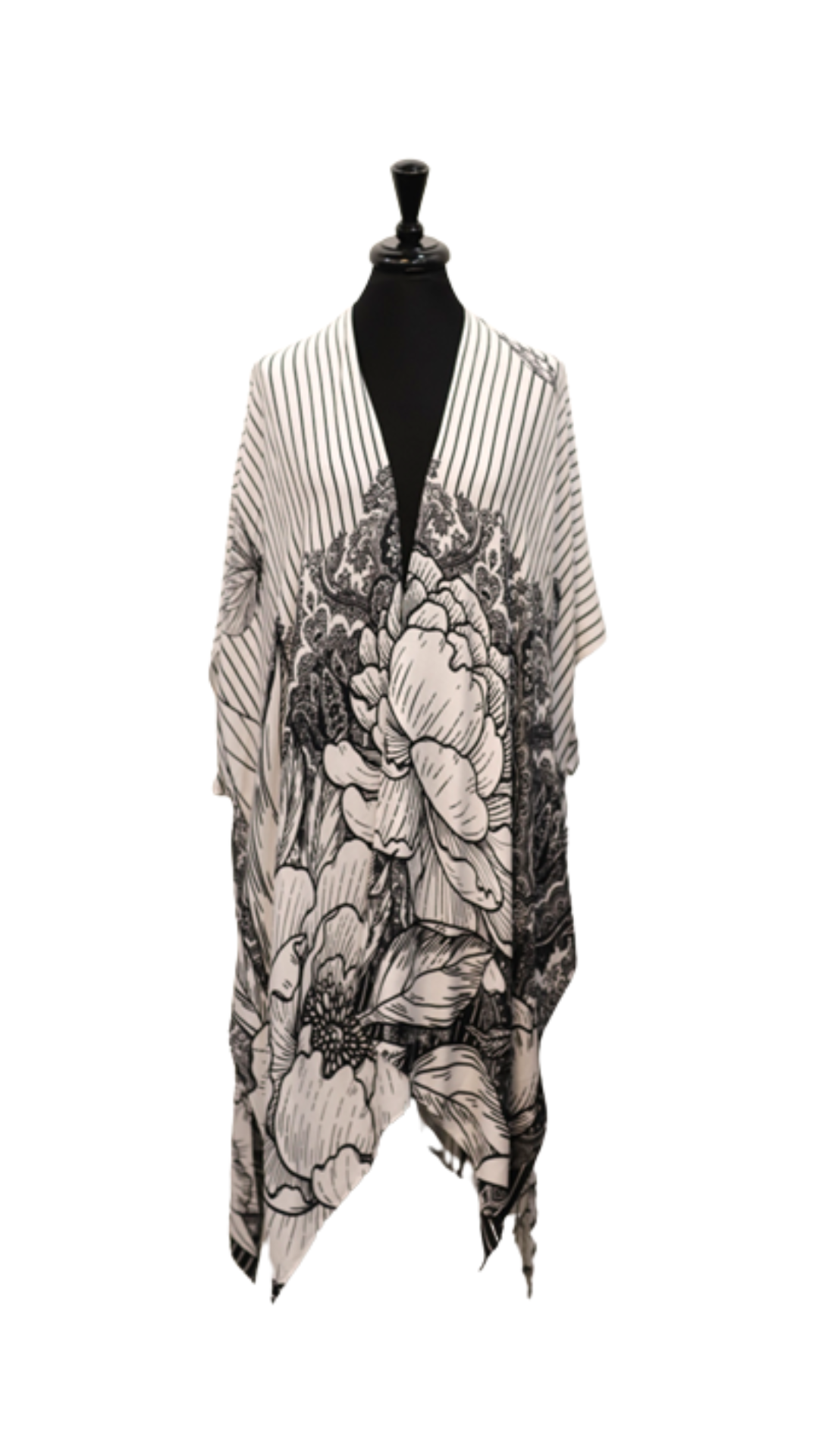 KIMONO FLORAL PRINT - Spring Kimono - La Fiorentina