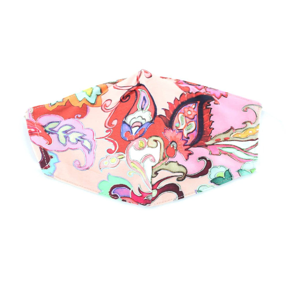 Abstract Multi Colored Print Face Mask MASK#18