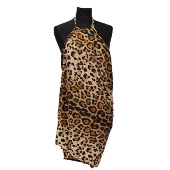 Animal Print Beach Cover Up - Leopard - Beach Cover up - La Fiorentina BC1401-leopard