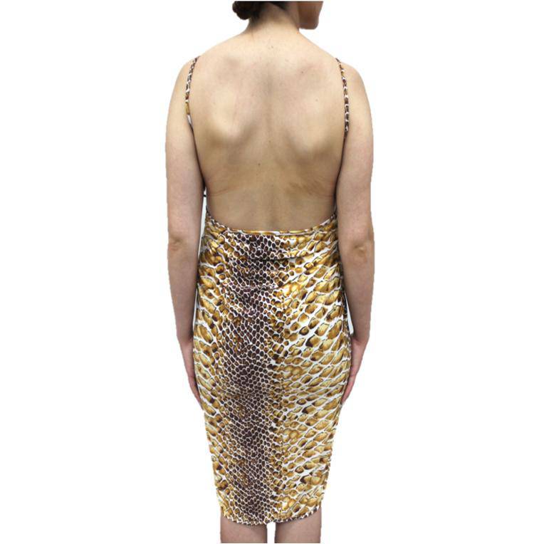 Animal Print Beach Cover Up - Snake - Beach Cover up - La Fiorentina BC1401-snake