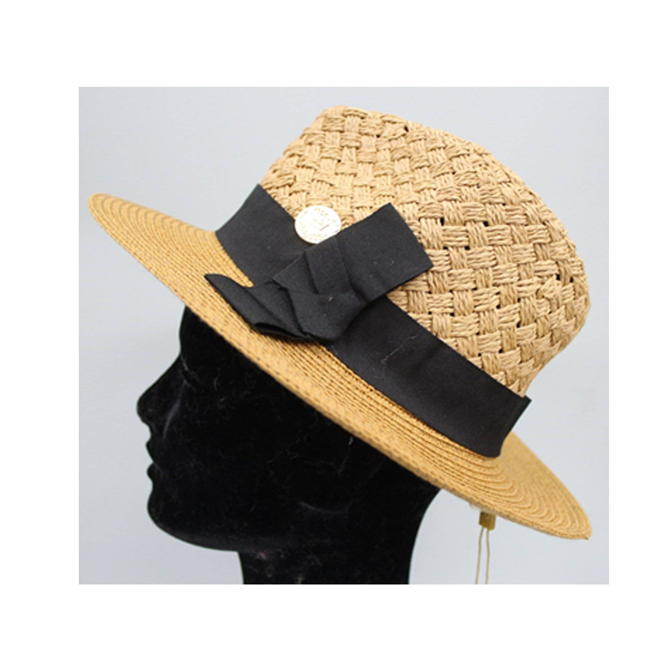 Camel Straw hat - Hat - La Fiorentina HAT-1501