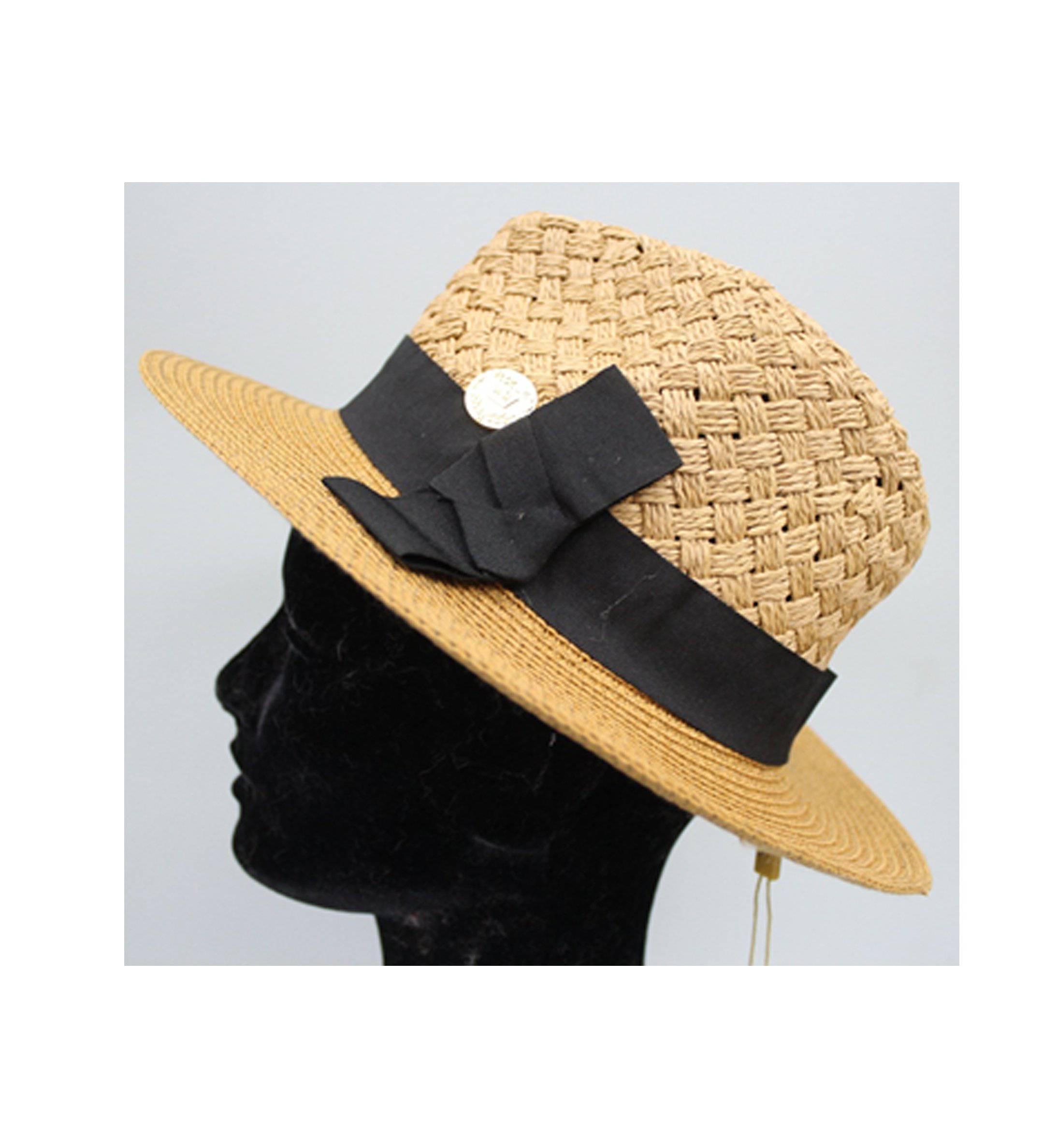 Camel Straw hat - Hat - La Fiorentina HAT-1501