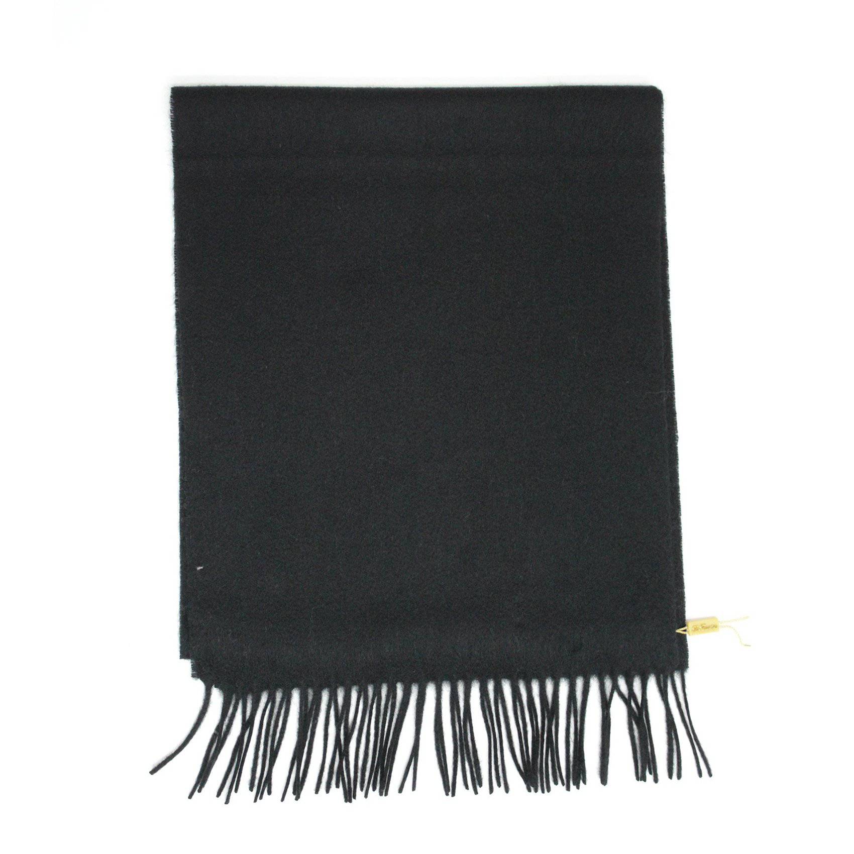 Cashmere Blend Scarf - Black - Scarf - La Fiorentina TQ-1402
