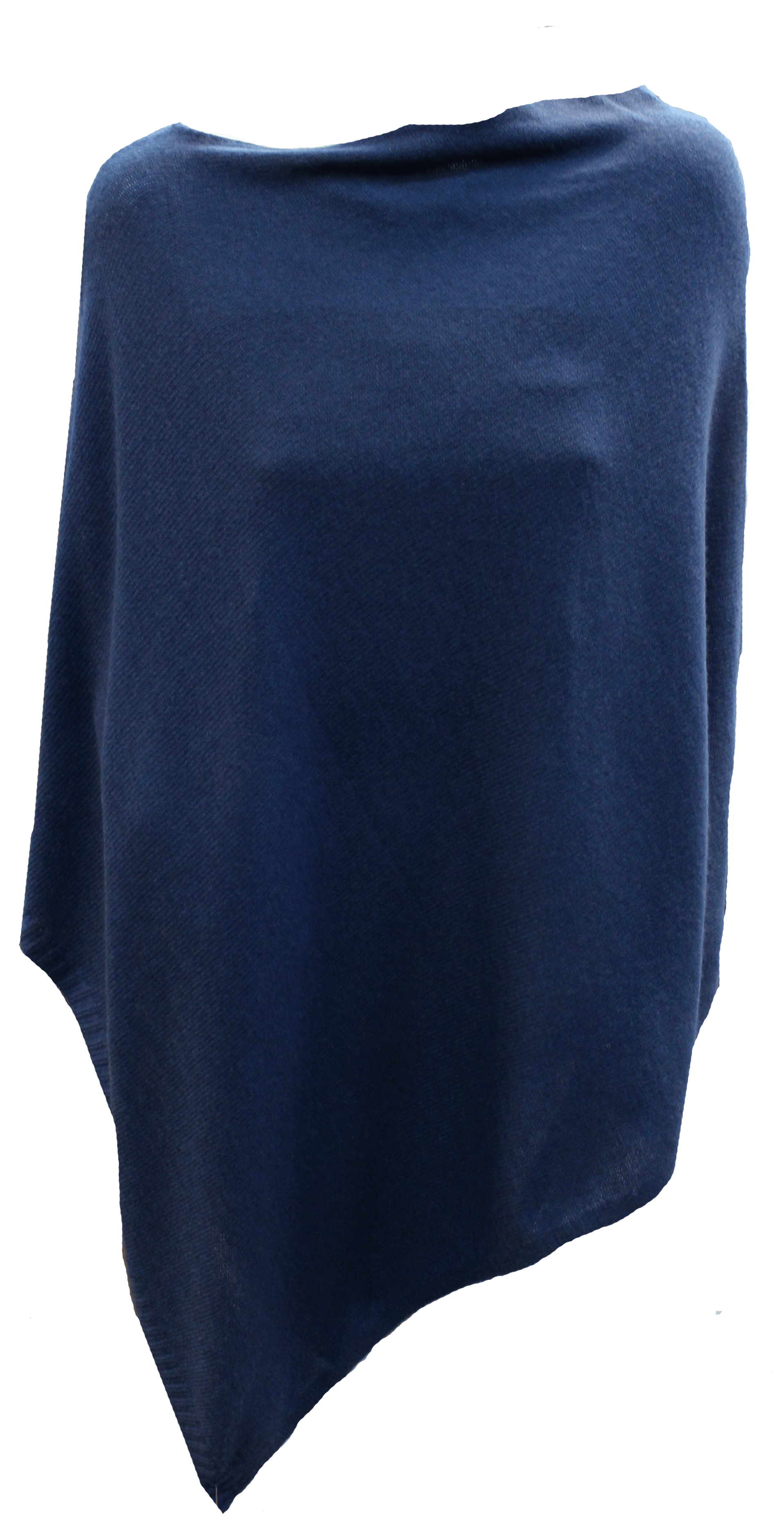 Cashmere Poncho -  - La Fiorentina, Navy CAF14-66F