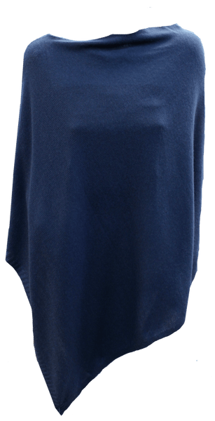 Cashmere poncho Louis Vuitton Blue size Taille Unique FR in Cashmere -  35691427