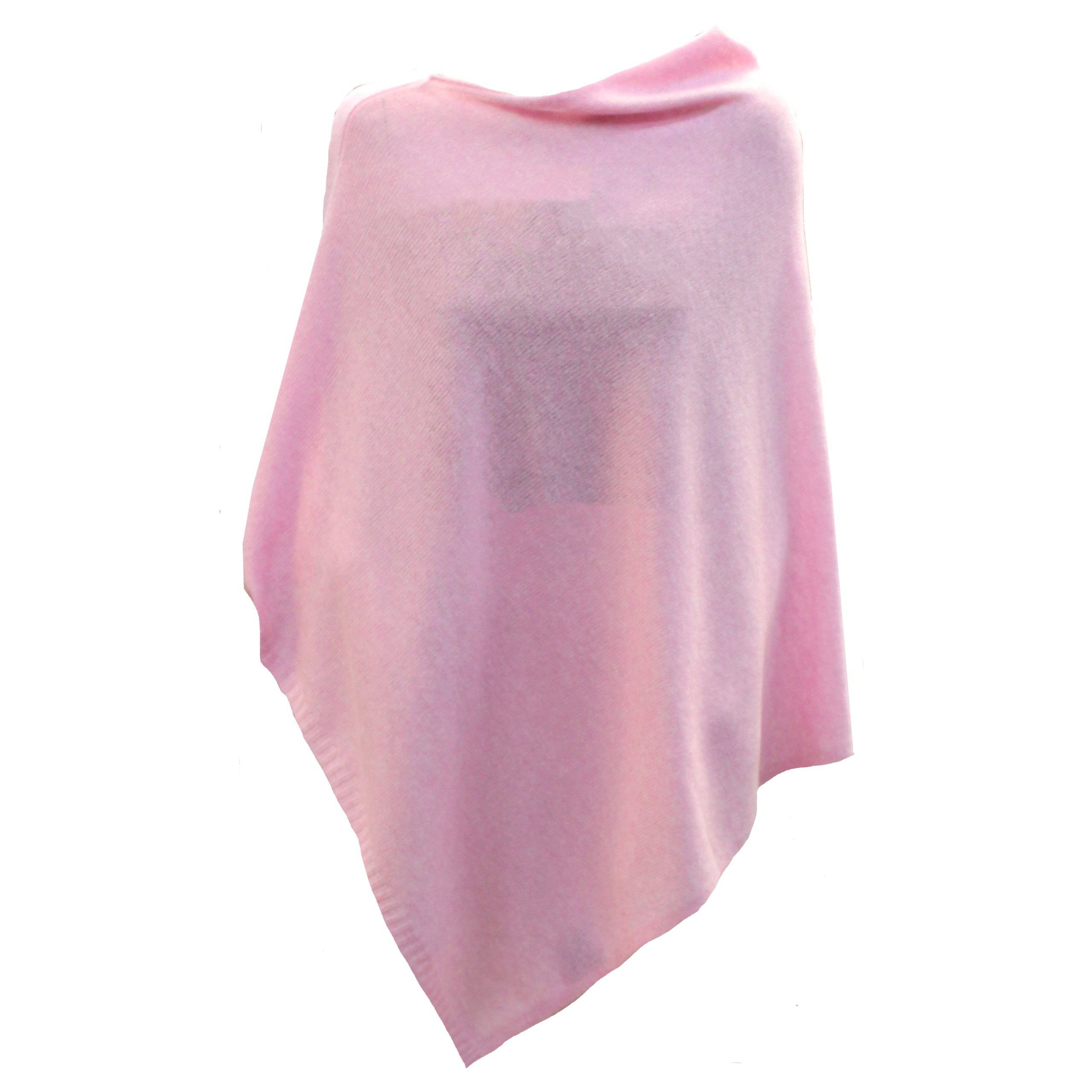 Cashmere Poncho -  - La Fiorentina, Light Pink CAF14-66F