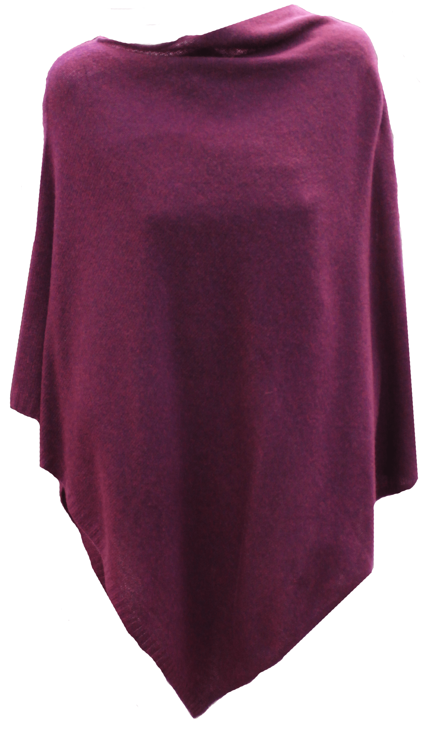 Cashmere Poncho -  - La Fiorentina, Berry CAF14-66F