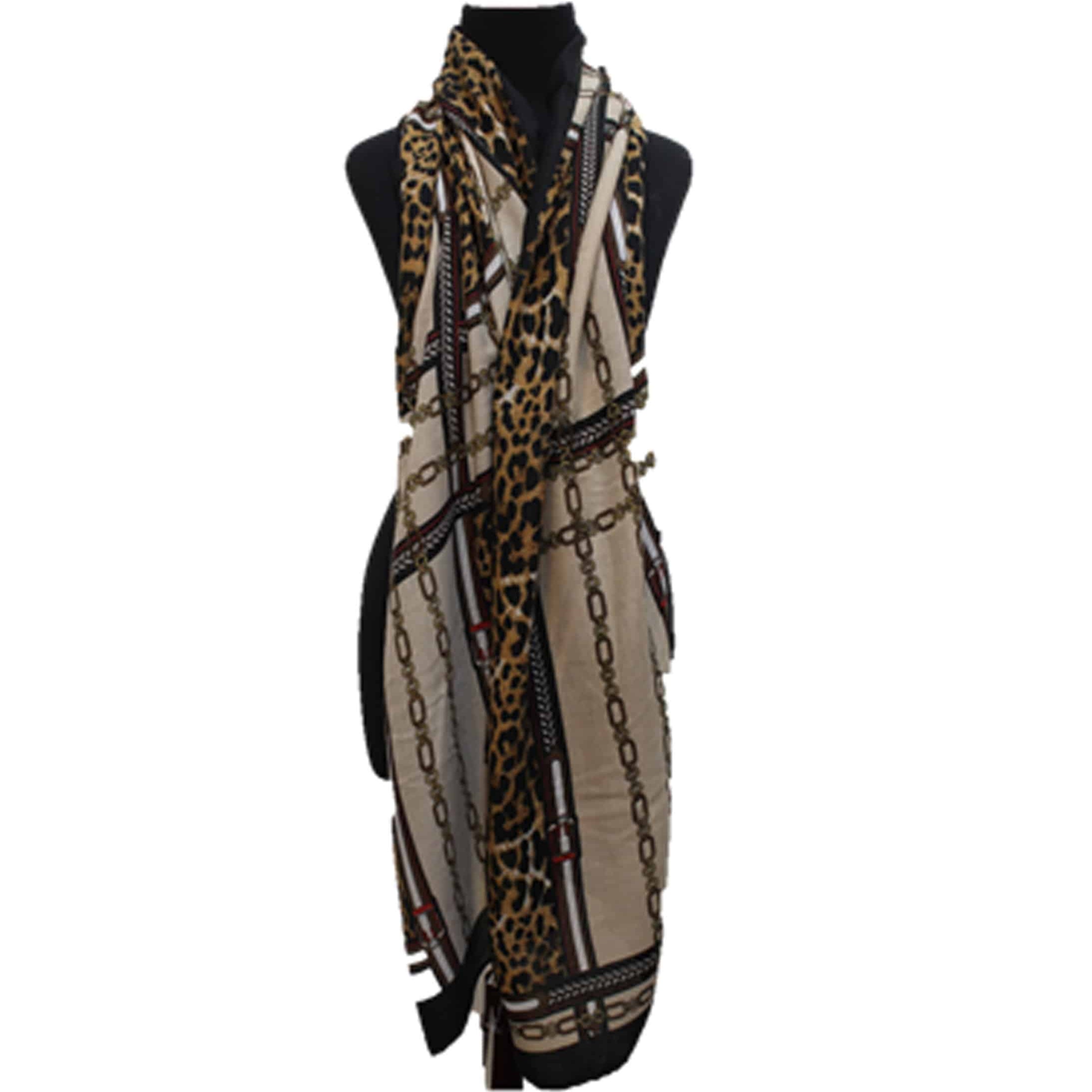 Chain/Animal Print-Pink -  - La Fiorentina WX01