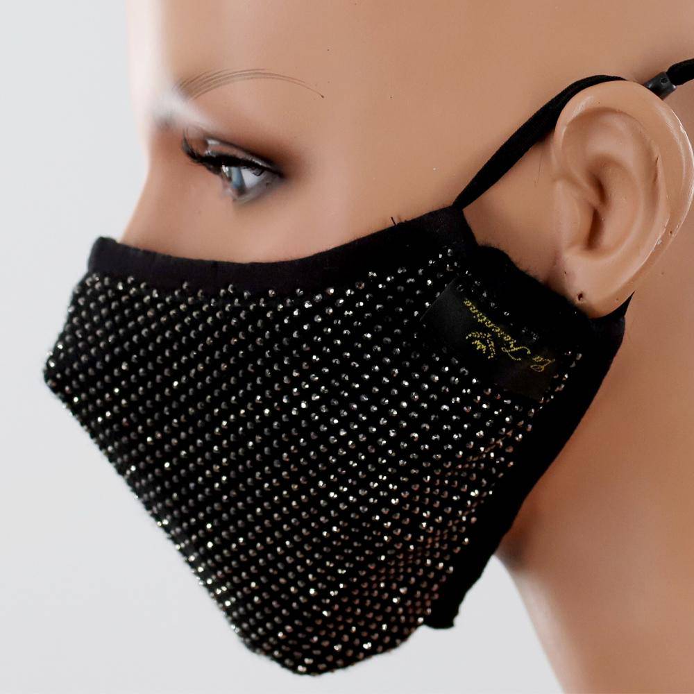 Concentrated Embellishment Face Mask - face-mask - La Fiorentina MB222