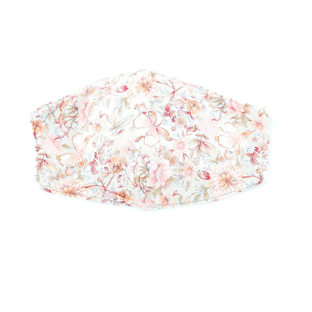 Delicate Floral Print Face Mask - face-mask - La Fiorentina MASK#12
