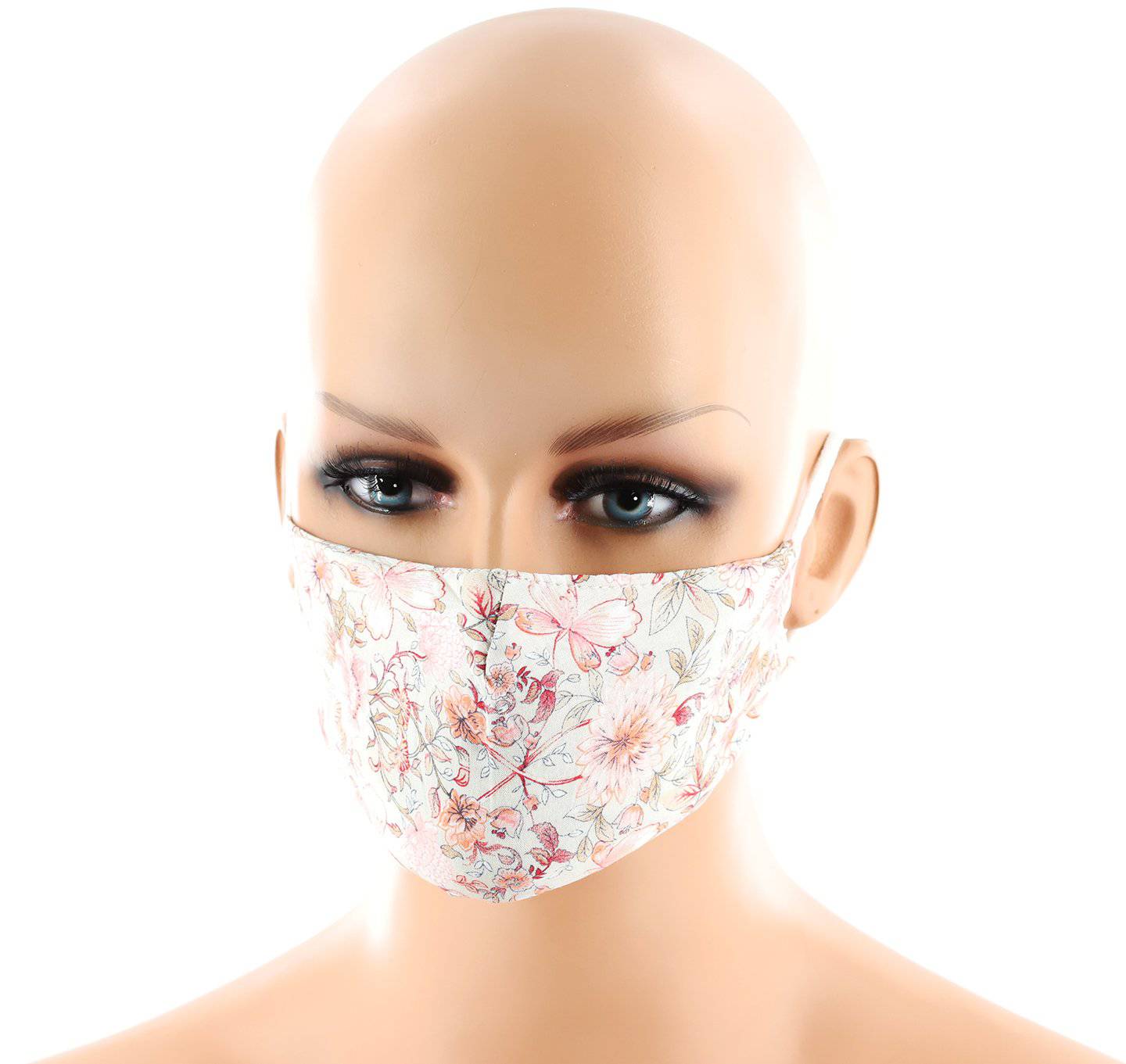 Delicate Floral Print Face Mask - face-mask - La Fiorentina MASK#12