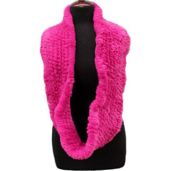 Faux Fur Scarf Pink SH-432