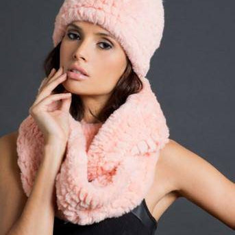 Faux Fur Plush Hat - Ivory - Hat - La Fiorentina SH-431