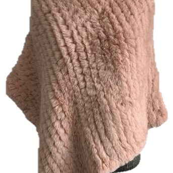 Faux Fur Poncho - Poncho - La Fiorentina, Camel '632567