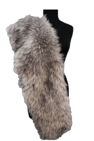 Faux Fur Wrap - Faux Fur Muffler - La Fiorentina FAUX-31 -2