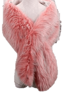 Faux Fur Wrap - Faux Fur Muffler - La Fiorentina FAUX-31