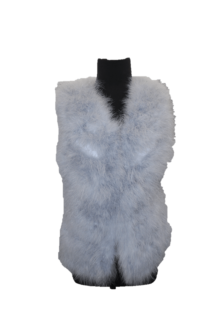 Feather Vest | La Fiorentina