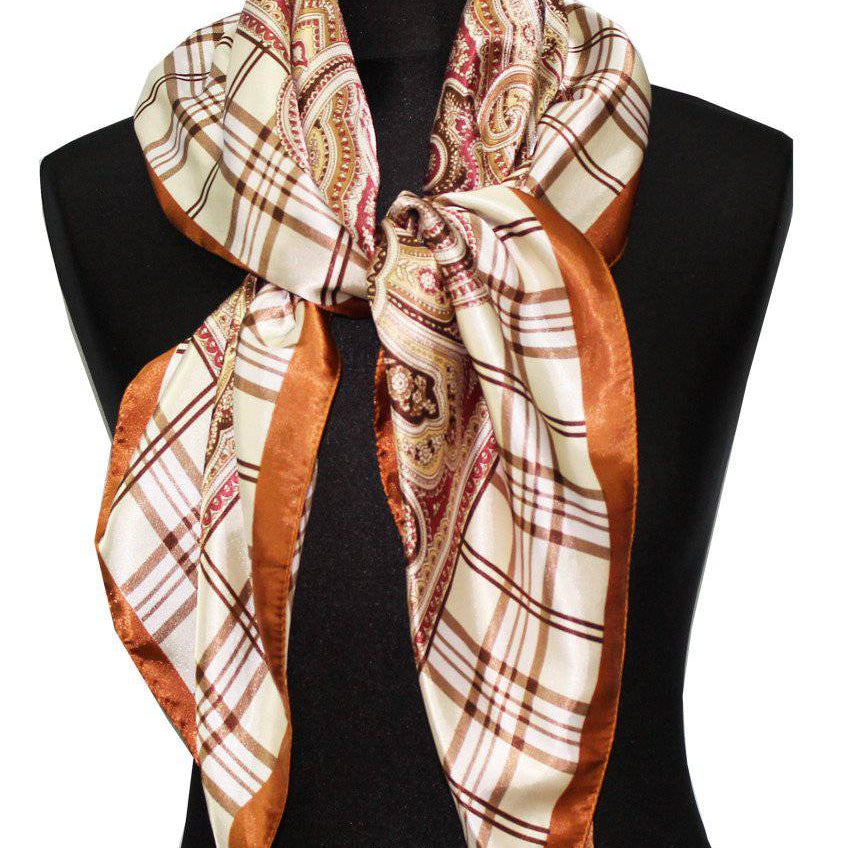 Halter Top Scarf - Light Brown - Halter Top - La Fiorentina PS-1204