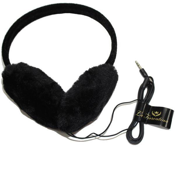 Headphone Earmuffs - Black - Tech Ear Muffs - La Fiorentina TECH 1209S