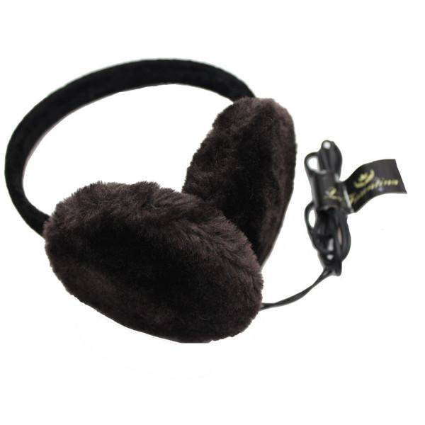 Headphone Earmuffs - Brown - Tech Ear Muffs - La Fiorentina TECH 1209S