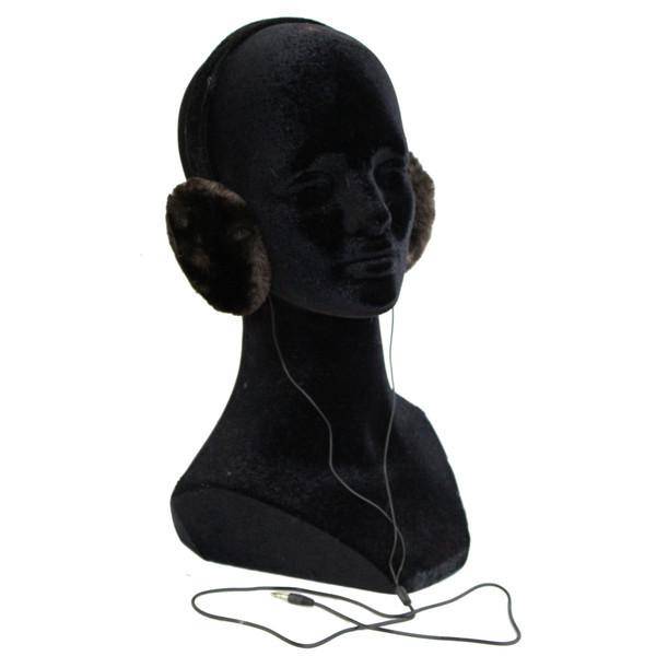 Headphone Earmuffs - Brown - Tech Ear Muffs - La Fiorentina TECH 1209S