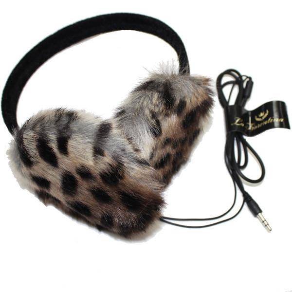Headphone Earmuffs - Grey/Brown - Tech Ear Muffs - La Fiorentina TECH 1209