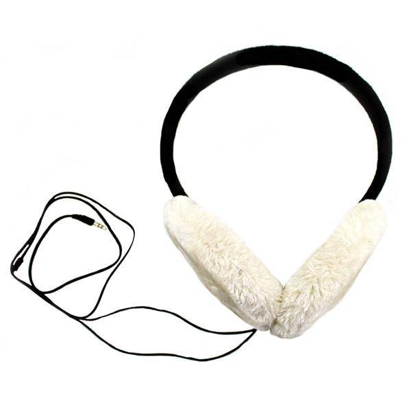 Headphone Earmuffs - White - Tech Ear Muffs - La Fiorentina TECH 1209S