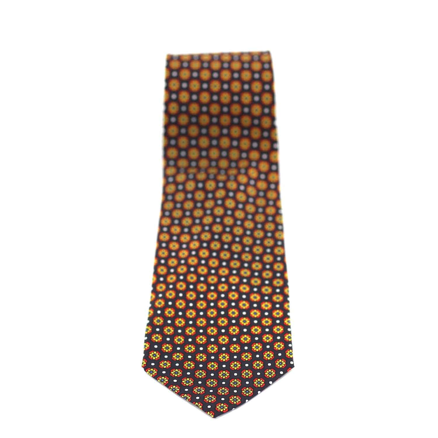 Imported Italian Tie - 100% Silk - Men's Tie - La Fiorentina TIE#1