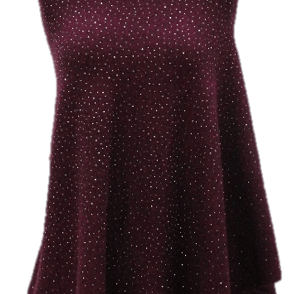 La Fiorentina Poncho with Embellishments - Poncho - La Fiorentina, Berry B40-Dorange