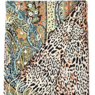 La Fiorentina | Reversible Wrap - Orange/Brown - Wrap - La Fiorentina TYZ1409