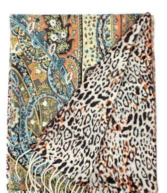 La Fiorentina | Reversible Wrap - Orange/Brown - Wrap - La Fiorentina TYZ1409