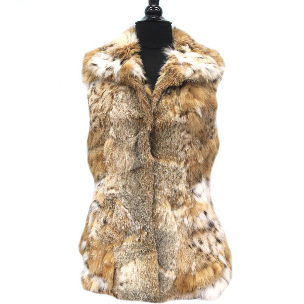 Lynx Fur Vest - Fur Vest - La Fiorentina LYNX1