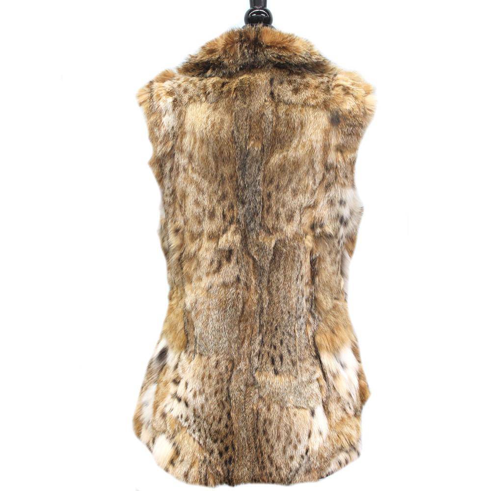 Lynx Fur Vest - Fur Vest - La Fiorentina LYNX1