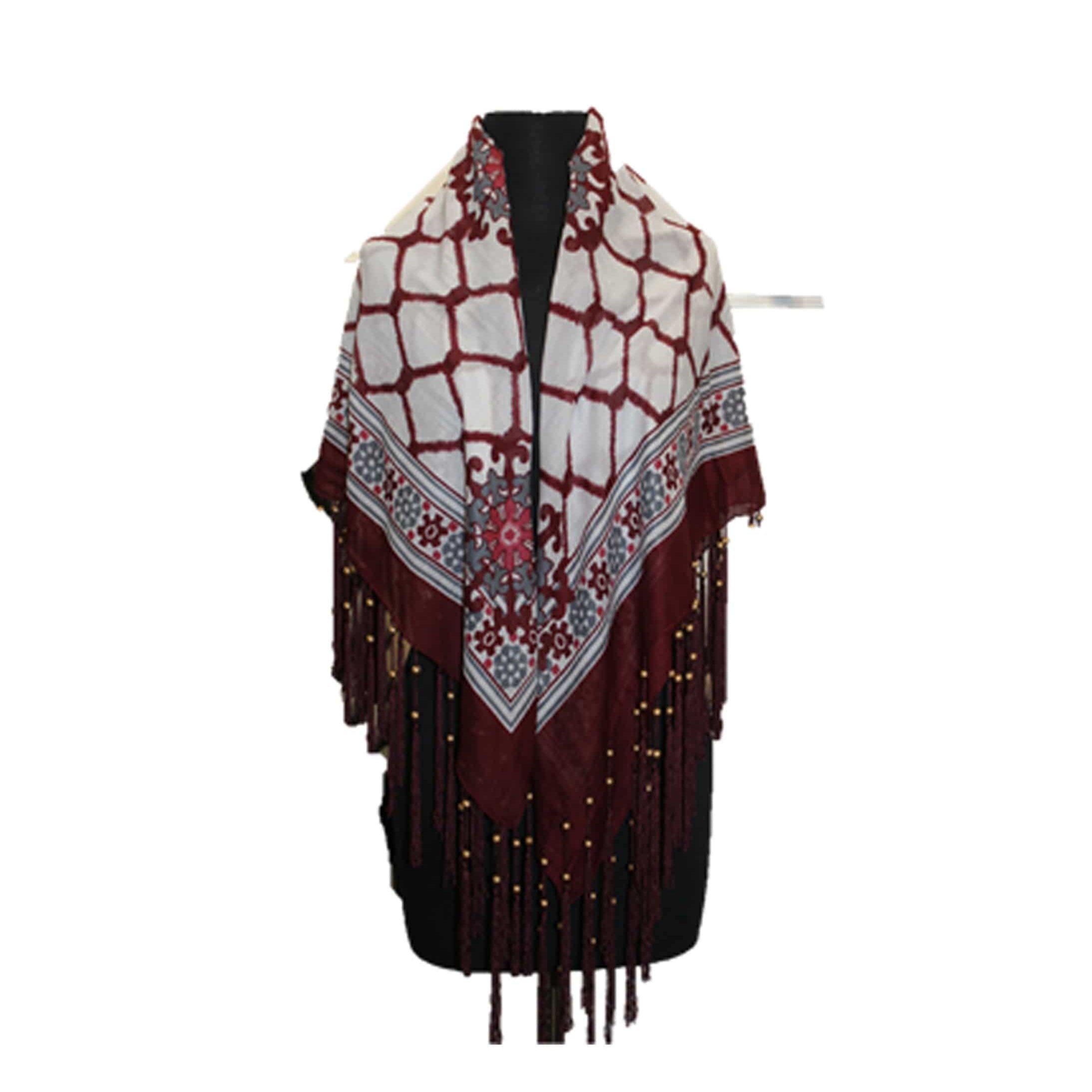 Multi colored scarves - Black - Scarf - La Fiorentina 17-3473