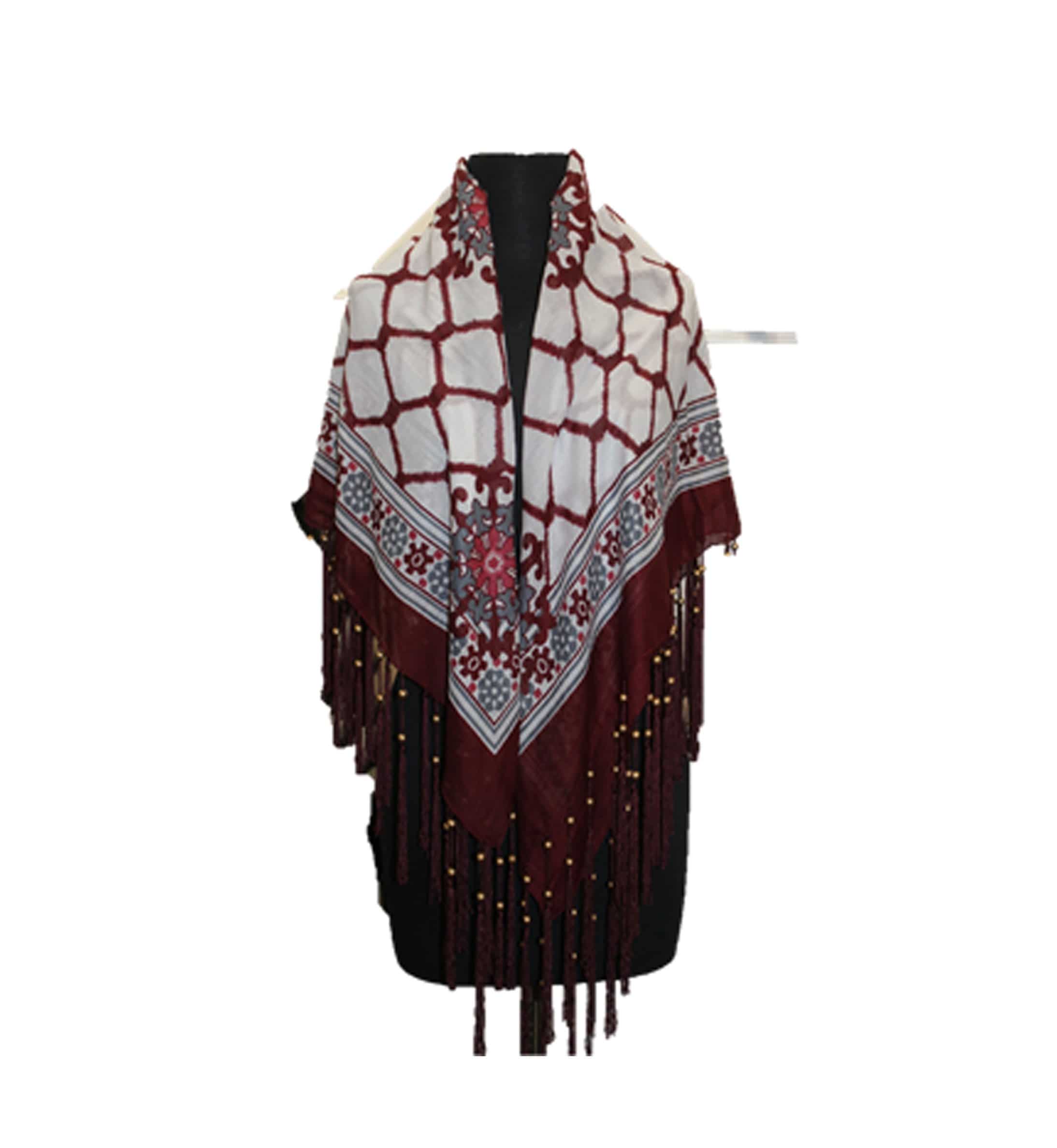 Multi colored scarves - Black - Scarf - La Fiorentina 17-3473