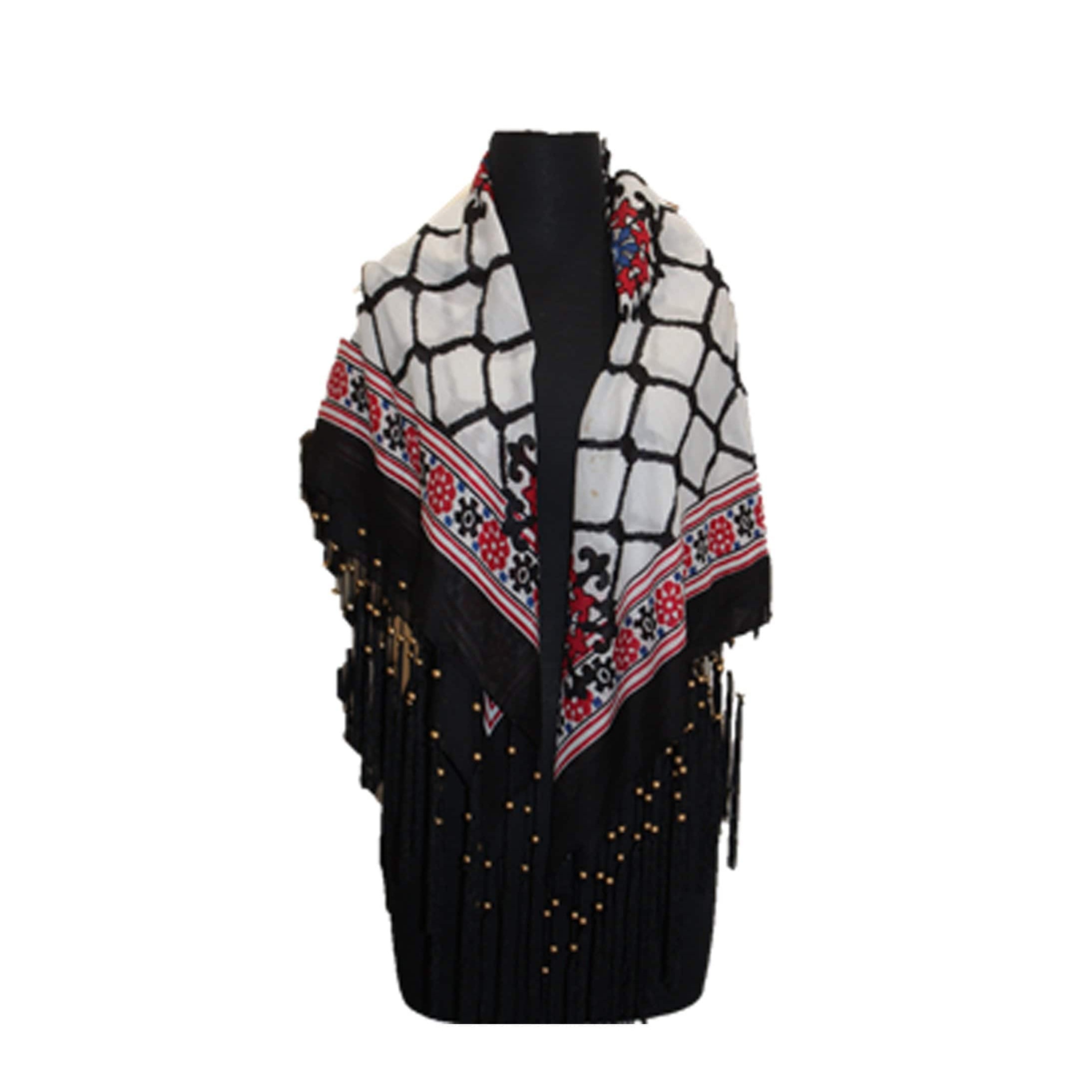 Multi colored scarves - Wine - Scarf - La Fiorentina 17-3473