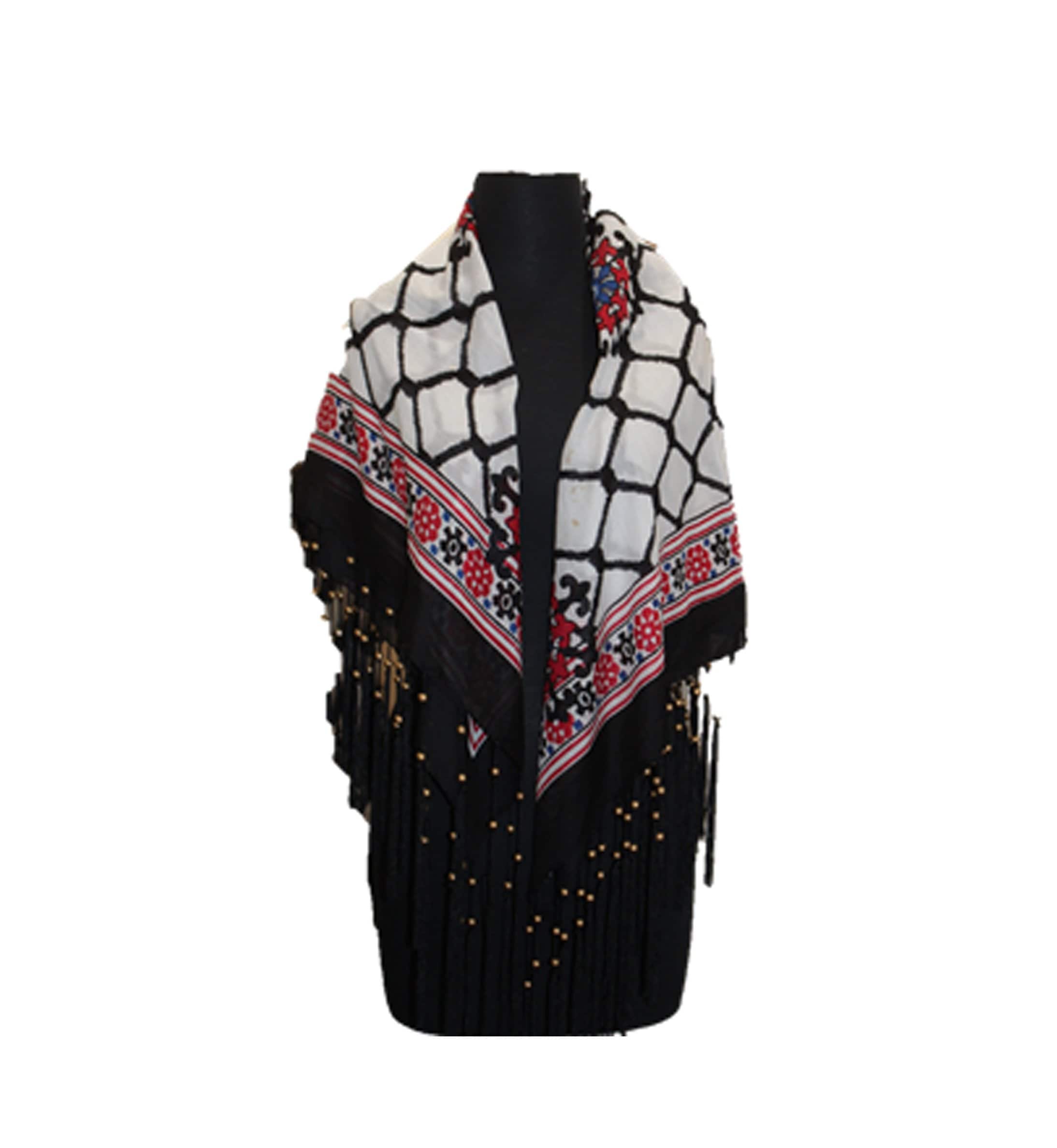 Multi colored scarves - Wine - Scarf - La Fiorentina 17-3473