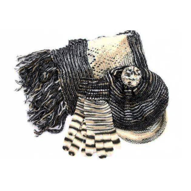 Multicolor Blend 3 Pc Italian Set - Black - Set - La Fiorentina 60H609