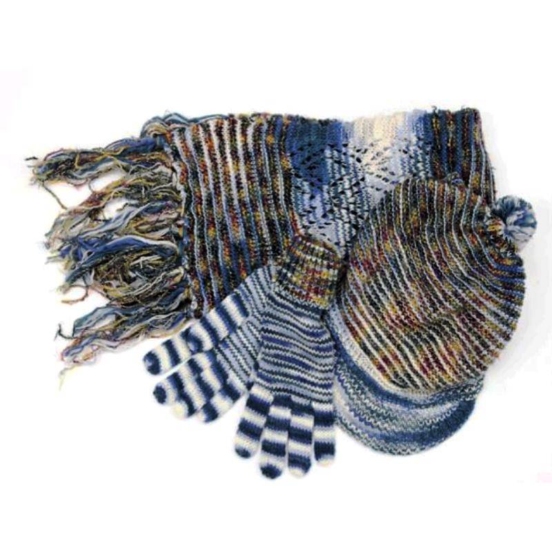 Multicolor Blend 3 Pc Italian Set- Blue - Set - La Fiorentina 60H609