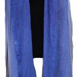 Ombre Lightweight Kimono Vest/Scarf - Ocean Blue - Wrap - La Fiorentina RYS143518-OMBRE
