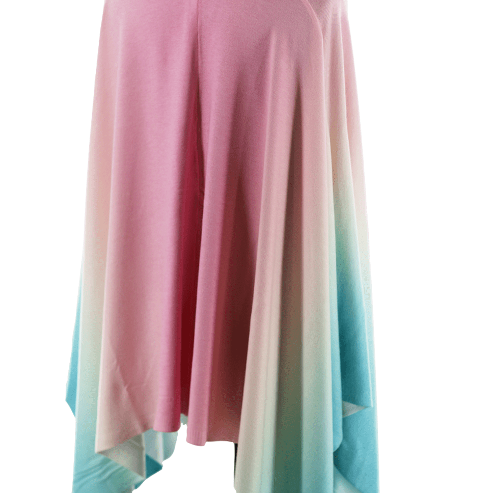 Ombre Print Ruana - Ruana - La Fiorentina YY05-A