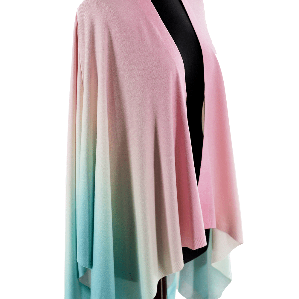 Ombre Print Ruana - Ruana - La Fiorentina YY05-A