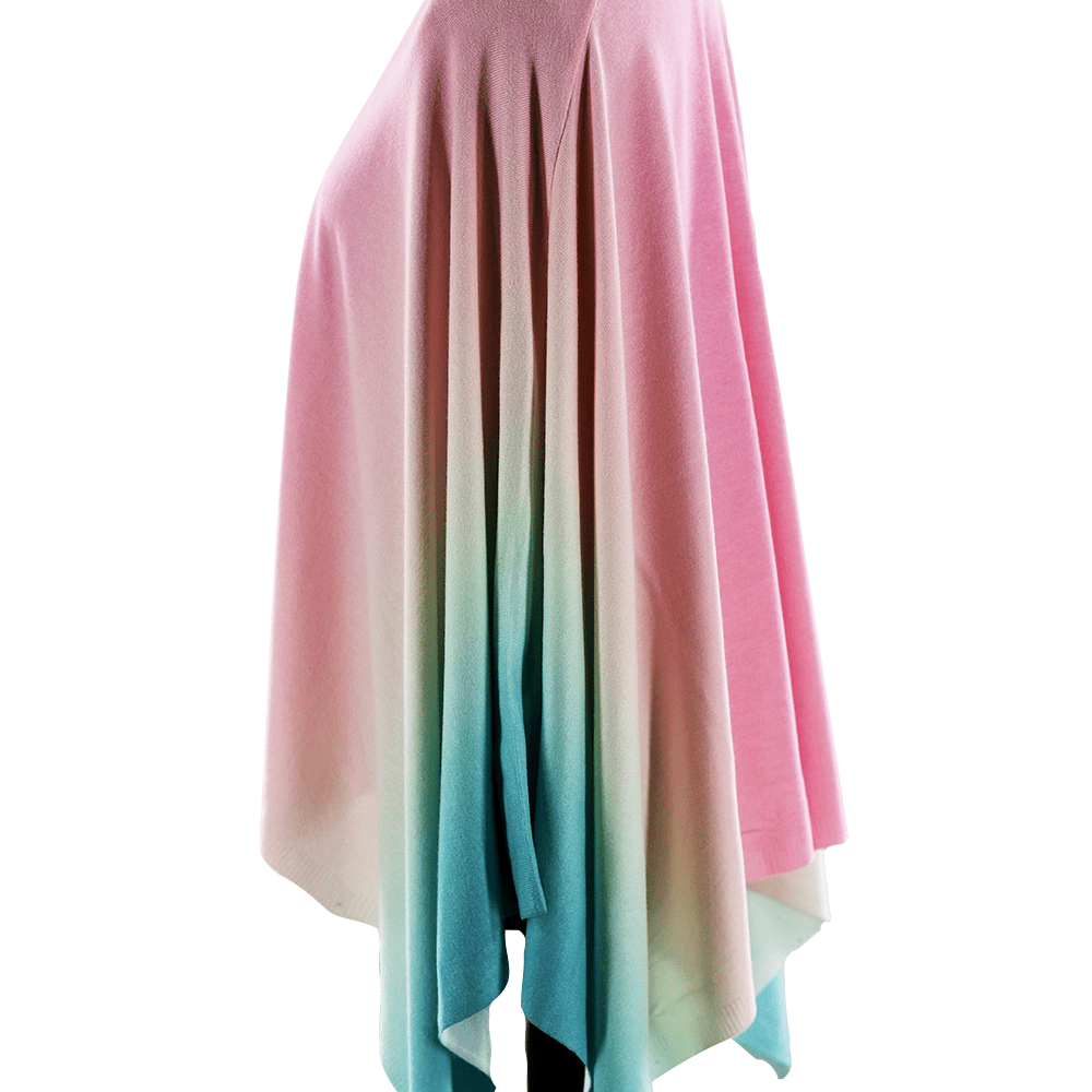 Ombre Print Ruana - Ruana - La Fiorentina YY05-A